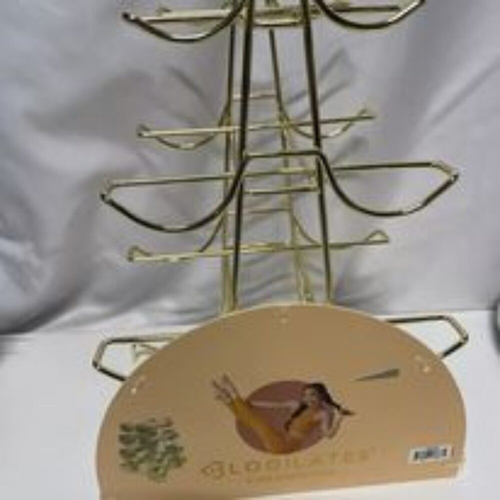 Blogilates 4 Tier Weight Rack - Gold
